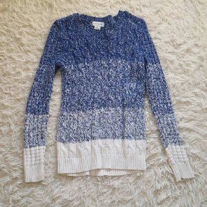 Liz claiborne Sweater (blue fade)